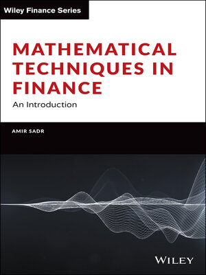 cover image of Mathematical Techniques in Finance